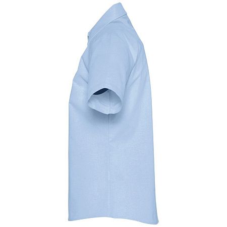 Рубашка женская с коротким рукавом Elite, голубая, размер XS