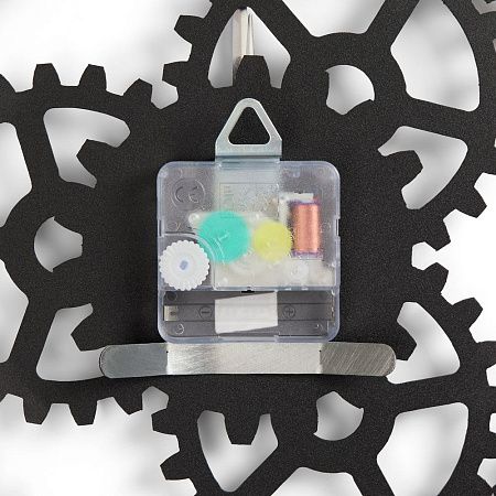 Часы «Ход времени», черные