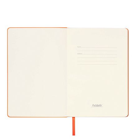 Ежедневник Spark недатированный, оранжевый (с упаковкой, со стикерами)