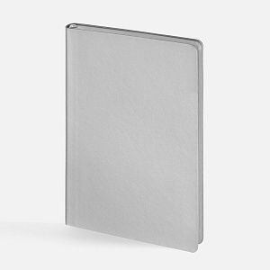 Блокнот Flex Shall ver.2, серебристый
