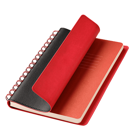 Ежедневник Vista недатированный, оранжевый/коричневый