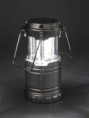 Кемпинговый фонарь Lindau, серебристый