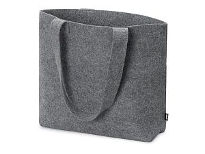 Сумка-шоппер «Stratum» фетровая горизонтальная, цвет: серый