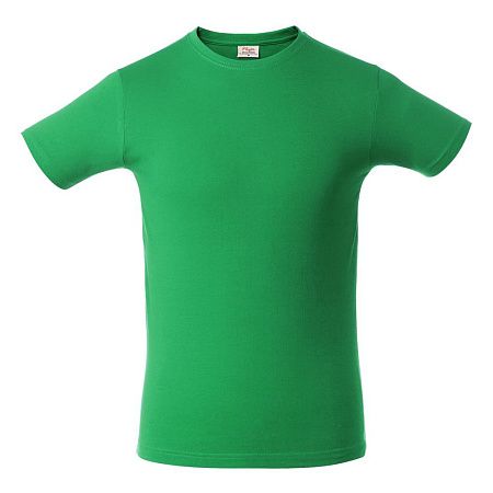 Футболка мужская Heavy, зеленая, размер S