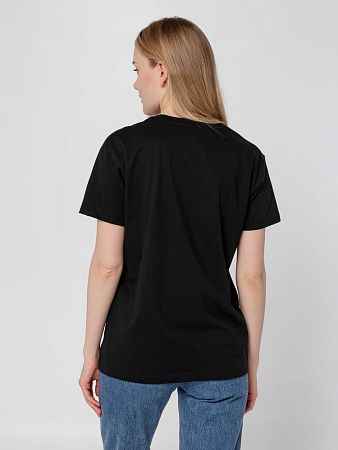 Футболка унисекс T-Bolka 160, черная, размер 3XL