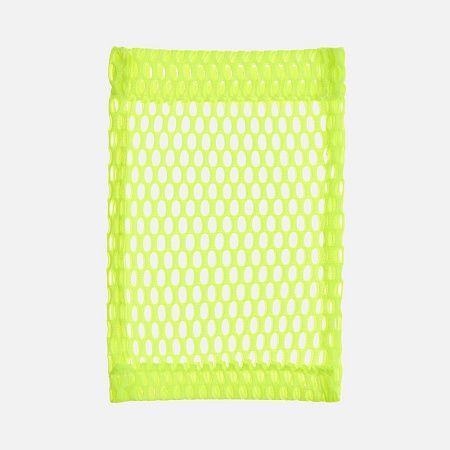 Карман из крупной сетки Pose, желтый неон