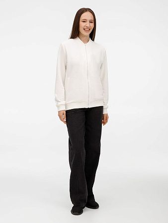 Бомбер унисекс Townie, молочно-белый, размер M