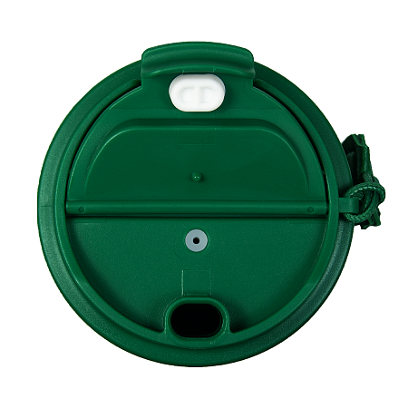 Термокружка Zencup вакуумная, стальная, 380 мл, зеленая