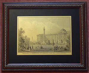 Гравюра "Академия Художеств"