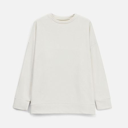 Свитшот унисекс S2, молочно-белый, размер XS/S