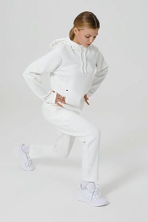 Худи унисекс Begi, молочно-белое, размер M