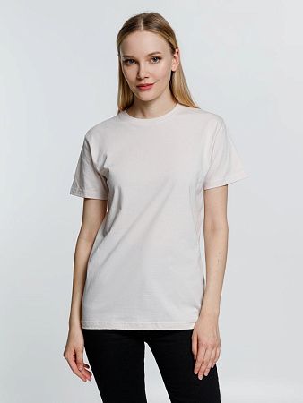 Футболка унисекс T-Bolka 160, молочно-белая, размер M