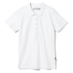 Рубашка поло женская Neptune, белая под нанесение