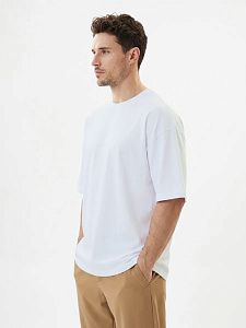 Футболка Oversize Premium 210, белая под нанесение