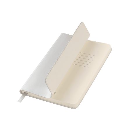 Ежедневник Spark mini A6 недатированный, серебряный