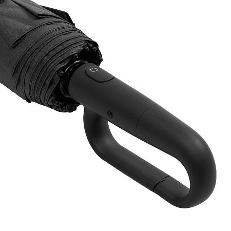 Зонт складной автоматический Forest Marseilles Bicolor, диаметр 117 см, 10 панелей, с UV защитой,  в подарочной коробке, черный