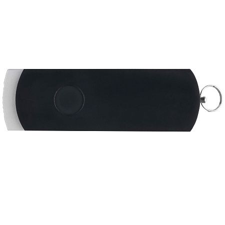 Флешка ELEGANCE COLOR Серебристая с черным 4026.06.08.16ГБ