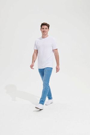 Футболка унисекс Tuner, белая (белоснежная), размер XS