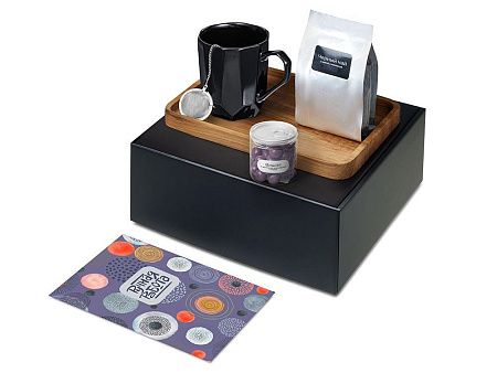 Подарочный набор «Re:y. Hearth»  с кружкой, подносом и чаем