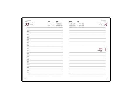 Ежедневник А5 датированный «Leader» на 2025 год