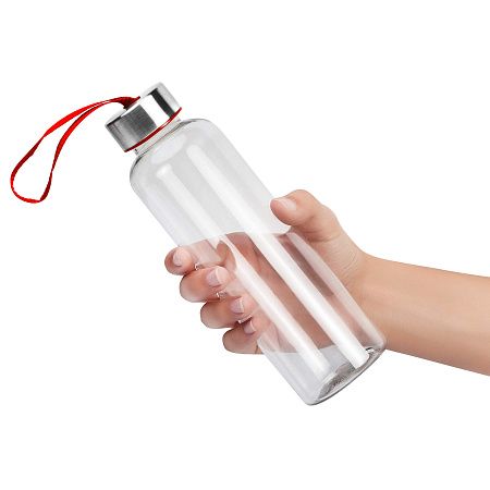 Бутылка для воды VERONA PET 550мл Красная 6260.03