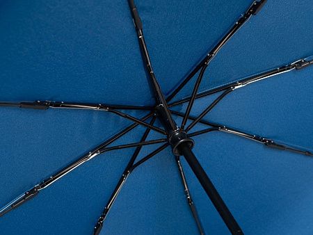 Зонт-автомат Reviver с куполом из переработанного пластика