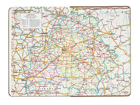 Ежедневник Smart Sergio Luna Lada А5, коричневый, недатированный, в твердой обложке