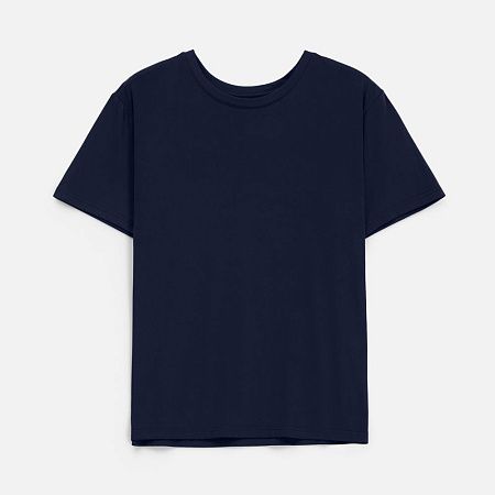 Футболка унисекс Senti, темно-синяя, размер S