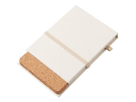 Блокнот А6 «Milky S» с подставкой из пробки