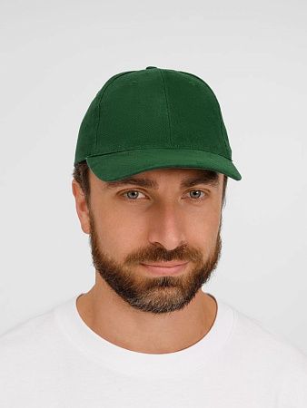 Бейсболка Buffalo, темно-зеленая