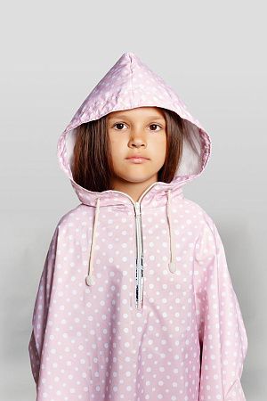 Дождевик-пончо детский AquaStop Kids на заказ, размер 6–8 лет (116-132 см)