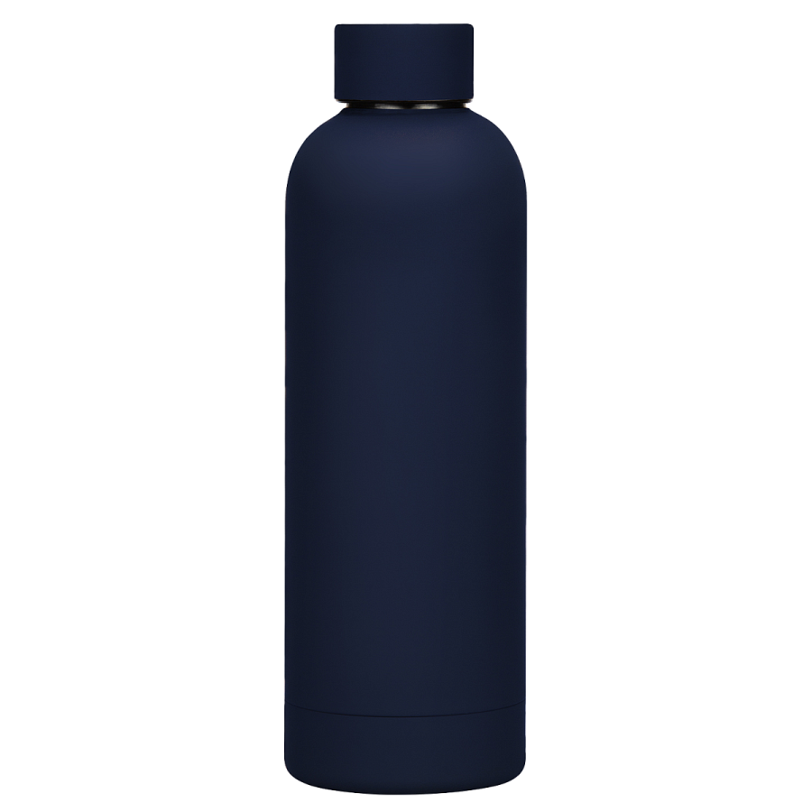 Термобутылка вакуумная герметичная Прима (Prima), синяя