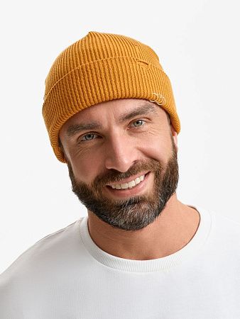 Шапка Ribelle, темно-желтая (горчичная)
