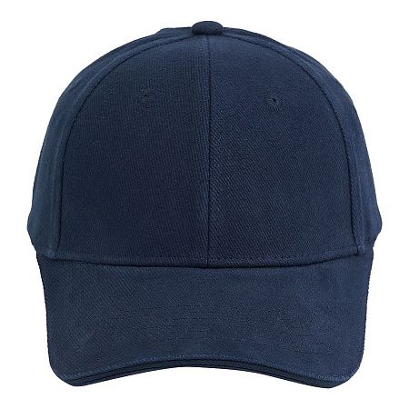 Кепка 6-панельная Ostin Heavy 350, темно-синяя