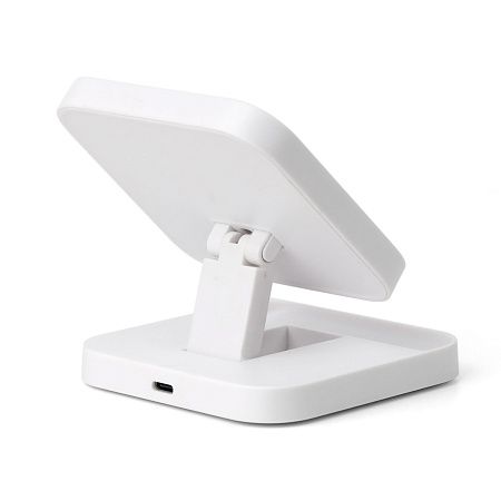 Складная настольная подставка "Flex" с беспроводным (15W) зарядным устройством