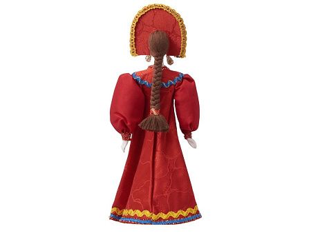 Подарочный набор: кукла фарфоровая, крем-мёд с лаймом и имбирем