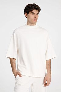 Футболка оверсайз унисекс T9, черная под нанесение