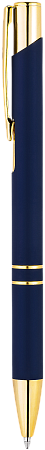 Ручка KOSKO SOFT GOLD Темно-синяя 1029.14