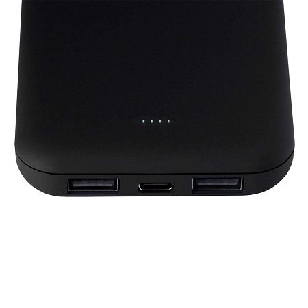 Внешний аккумулятор SIRIUS SOFT LIGHT TYPE-C с подсветкой, 10000 мА·ч Черный 5041.08