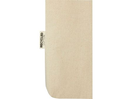 Эко-сумка «Rainbow» из переработанного хлопка с передним карманом