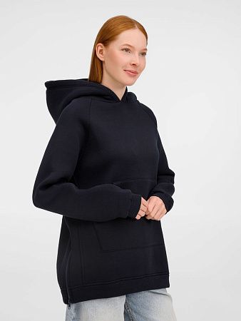 Худи унисекс оверсайз Easy Street, темно-синее, размер XL/2XL