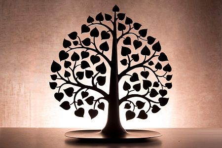 Декоративный органайзер для украшений Bodhi, черный 