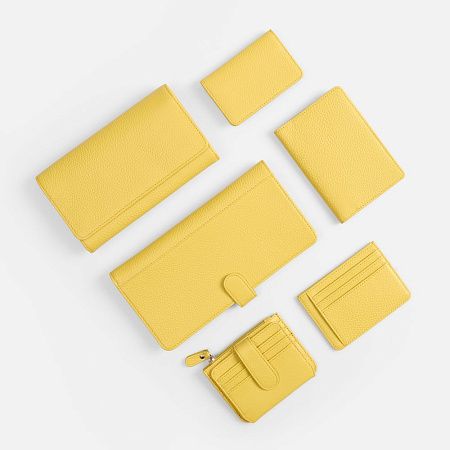 Обложка для паспорта Unison, желтая