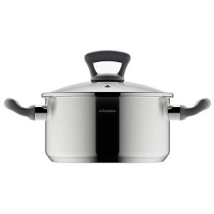 Кастрюля со стеклянной крышкой Vikki