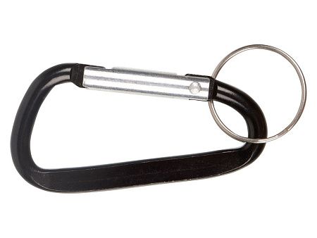 Брелок-карабин из переработанного алюминия «Alumina»