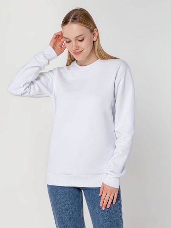 Толстовка Unit Toima Heavy, белая, размер 4XL