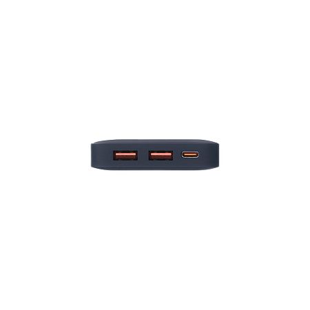 Внешний аккумулятор с подсветкой Анкор Плюс PD (Ancor PD Plus) 10000 mAh, синий
