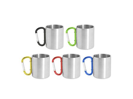 Кружка GUAYA с ручкой карабином