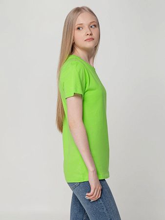 Футболка женская T-bolka Lady, зеленое яблоко, размер S