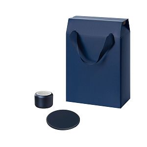 Подарочный набор Passion, Auris, синий (колонка, зарядное устройство)